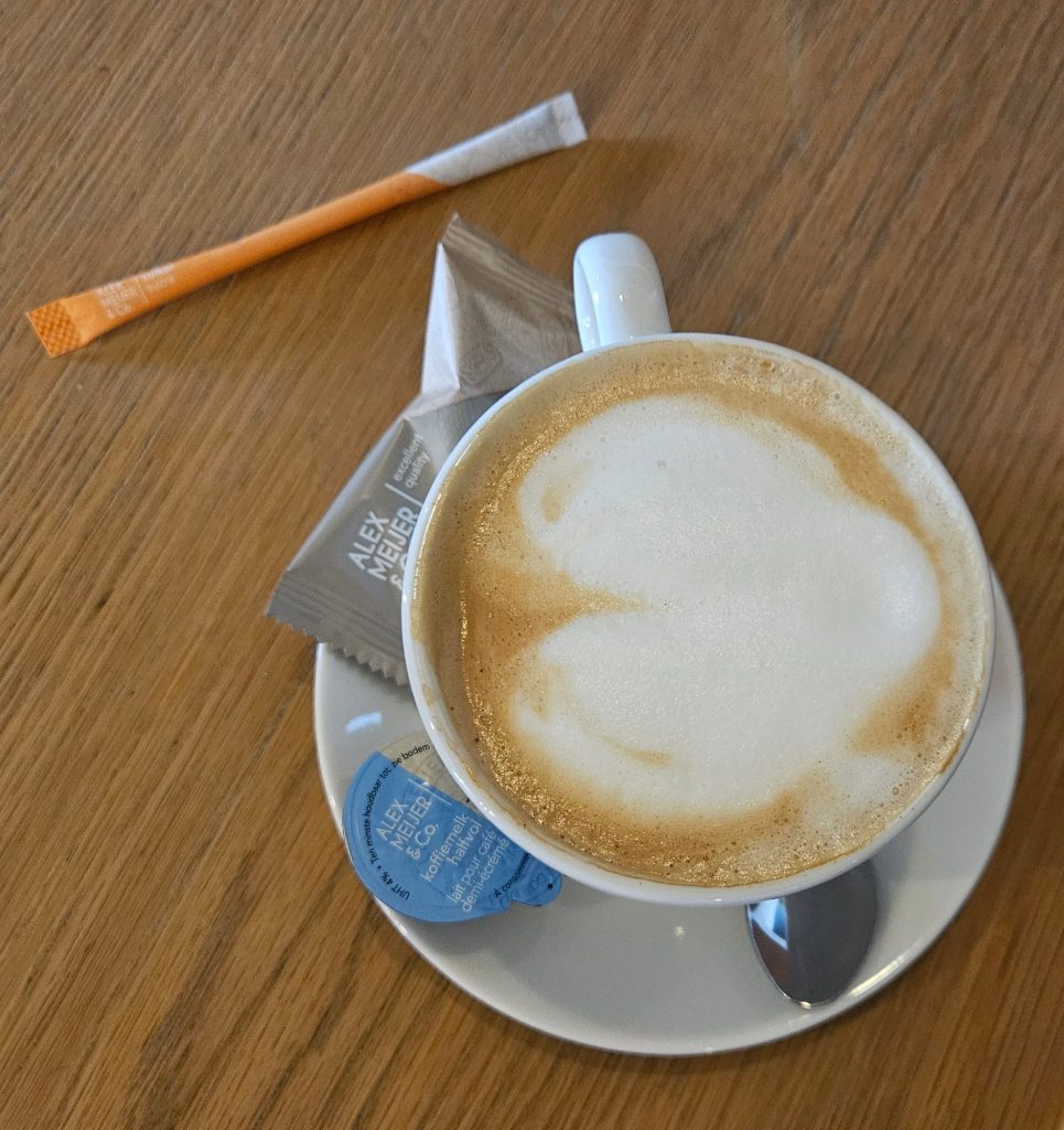 Koffie uit onze horeca ruimte.