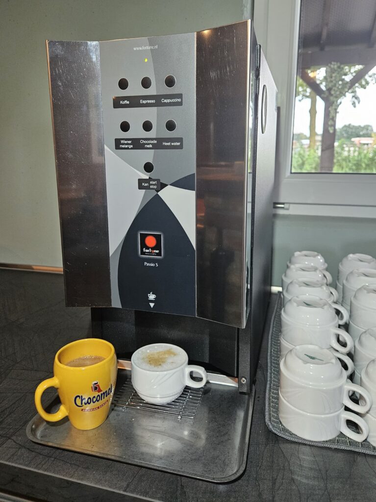 Koffie automaat voor zelfbediening